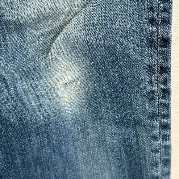 Vince Jeans Womens 28  Cotton Stretch Tapered Leg Distressed Holes - Picture 5 of 13